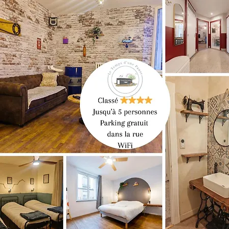 Daire La 3 Etoiles Et L'atelier 4 Etoiles Jusqu'a 9 Personnes